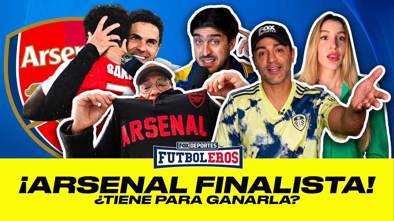 🔥 ARSENAL 1-0 ATLÉTICO | Reaccionamos EN VIVO al primer finalista de Champions | Futboleros Ep. 32
