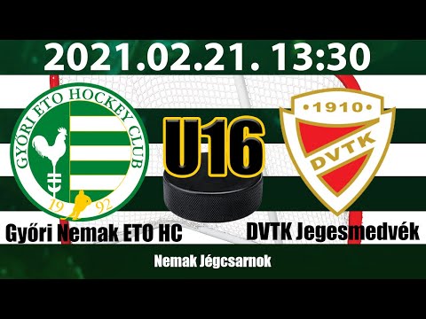 U16 183 Győri Nemak ETO HC - DVTK Jegesmedvék 20210221