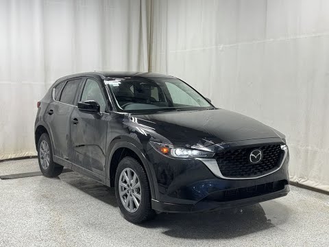 2025 Mazda CX-5 GS AWD in Black for sale at Park Mazda in Sherwood Park, AB
