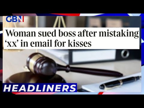 Woman sued boss after mistaking 'xx' in email for kisses 🗞