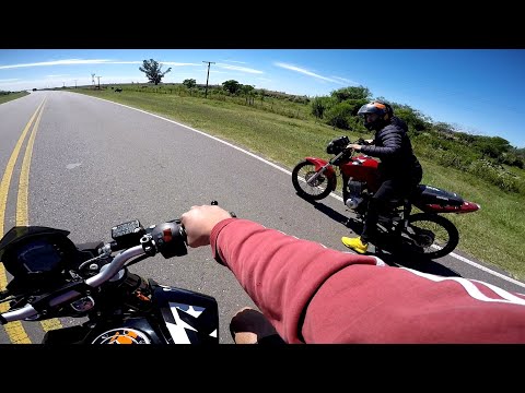KTM Duke 200 VS Honda Titan 190 🤯