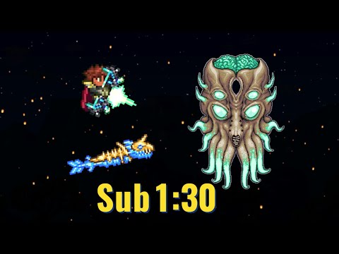 [Former WR] Terraria Speedrun in 1:28:36 (+All Bosses) - 1.4 NMA Random Seed