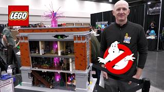 22,000 Pieces! LEGO Ghostbusters Firehouse with Full Interior