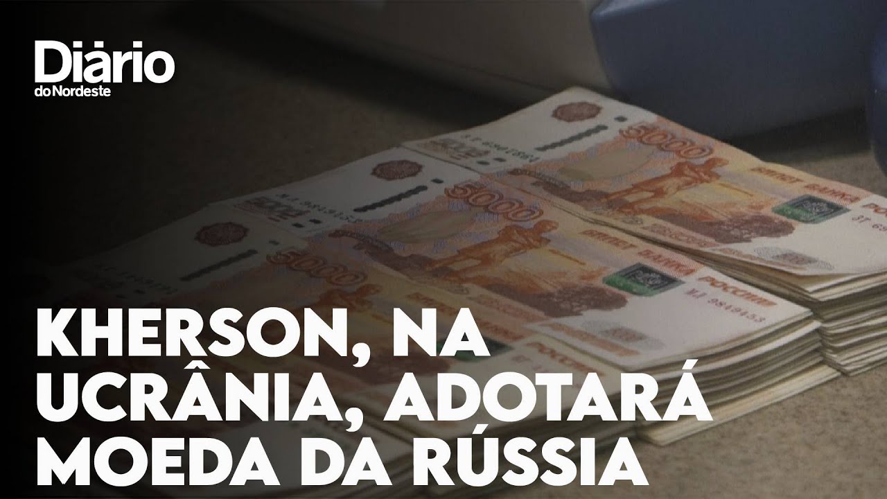 Imagem da notícia: Kherson, na Ucrânia, vai adotar moeda da Rússia em maio