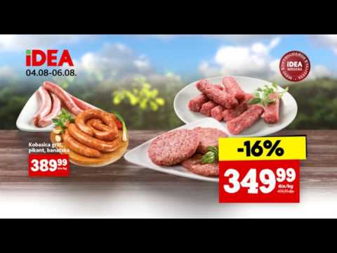 IDEA Vikend akcija 04 - 06.08.2017.