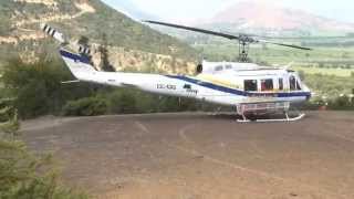 preview picture of video 'Helicóptero de Conaf en el cerro mogote en Rinconada de parral comuna de coltauco'
