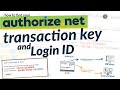 Authorize.net - API Login ID & Transaction Key - Find integration credentials Auth.net Step by Step