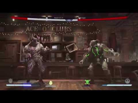 Injustice 2: Bane vs Swamp Thing - Whose the best Grappler