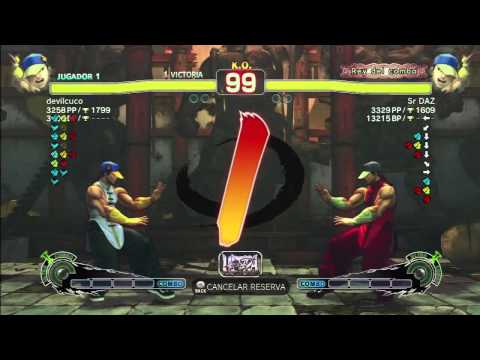 Devilvuco vs Daz - Winners Final - Torneo Online Arcadia Fighters USF4 - 2014