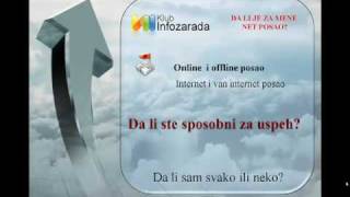 preview picture of video 'Posao na internetu PRAVA PRILIKA'