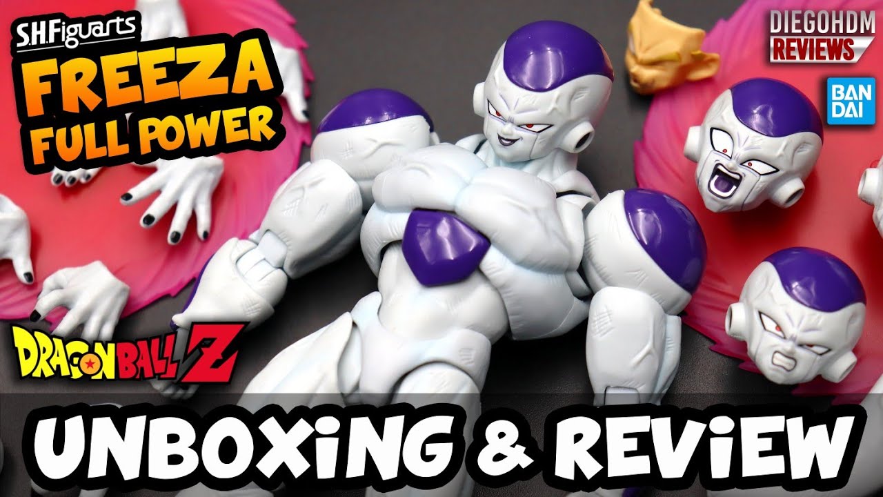 FREEZA FULL POWER SH Figuarts Dragon Ball Z Unboxing e Review BR