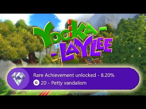 Yooka-Laylee: Petty vandalism Achievement/Trophy Guide