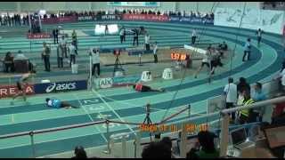 preview picture of video 'Chpts de France Salle Cadets-Juniors 800m Finale Cadets 15 02 2015 NANTES'