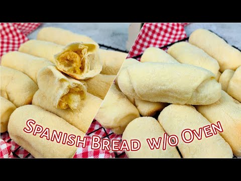 Classic Spanish Bread Recipe Without Oven No Bake No Oven Bread Using Dry Steam Method with Costing
