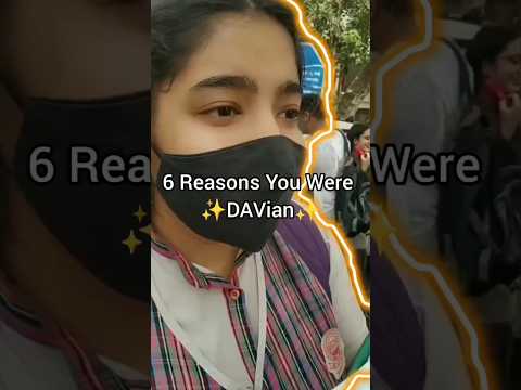 6 Reason you were Davian 😗|| #shorts #dav #davians #arvindgupta #school #schoolshorts