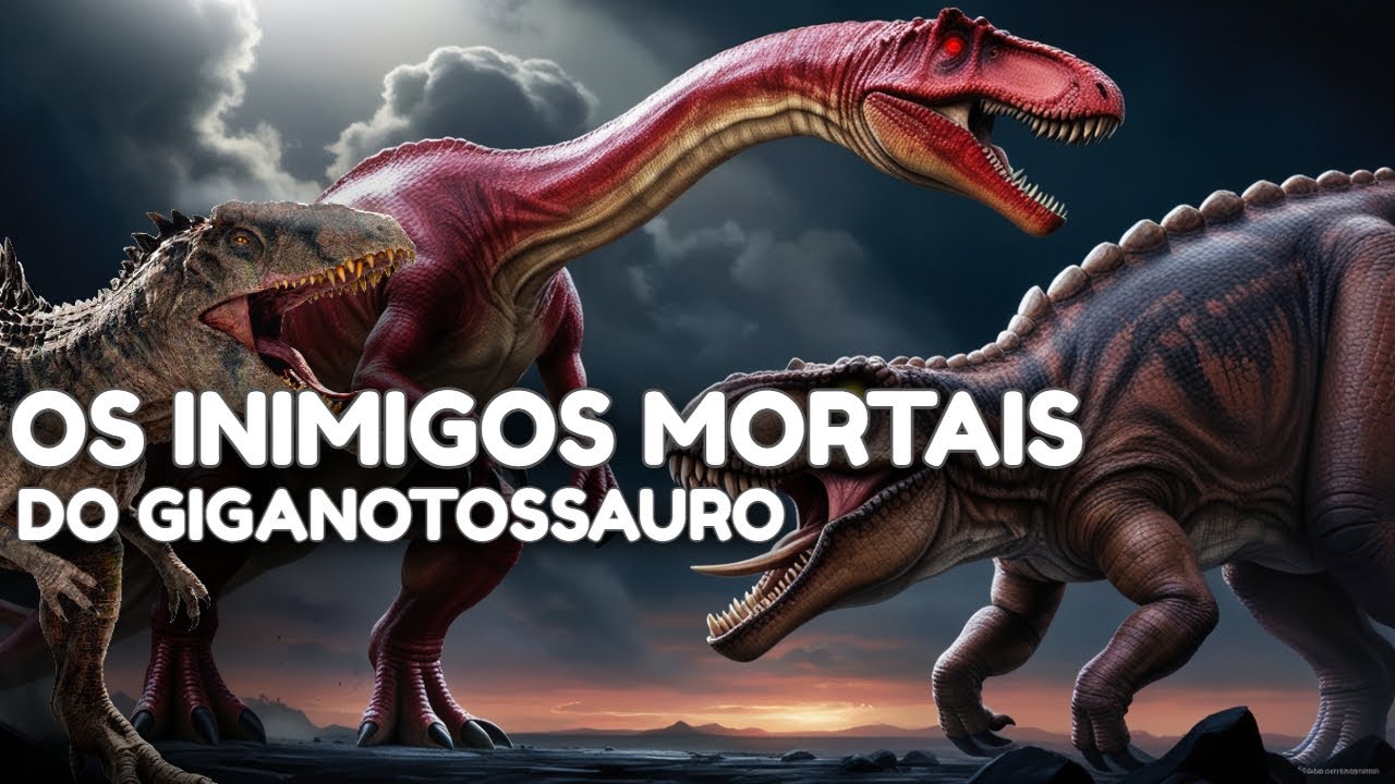 Os Inimigos Mortais do Giganotossauro