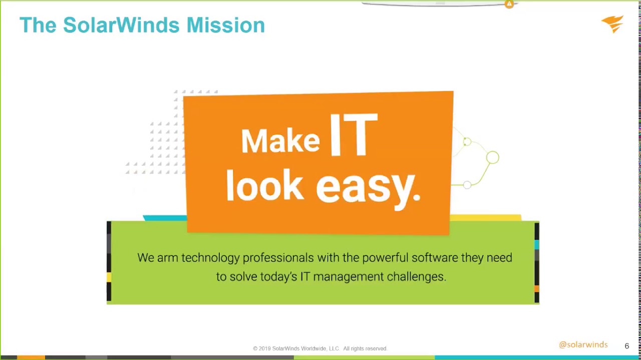 Datacentre Infrastructure Monitoring with SolarWinds & Ha Shem