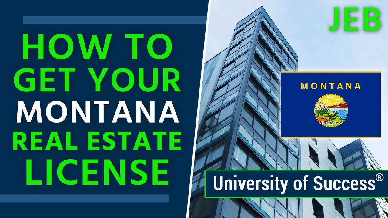 Montana Real Estate Classes — University of Success