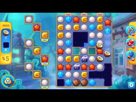 Fishdom  Level 9801 - 9810 (First Try) 🐟