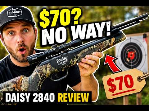 🔥 This $70 Air Rifle Is Shockingly Good! | Daisy Dual Ammo 2840 Review