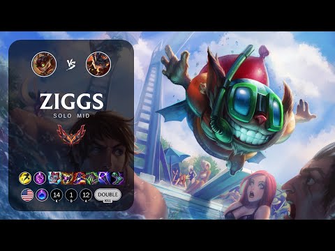 Ziggs Mid vs Rumble - NA Grandmaster Patch 13.11