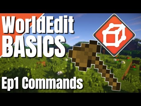 How to Use WorldEdit in Minecraft: Minecraft WorldEdit Basic Commands Part 1