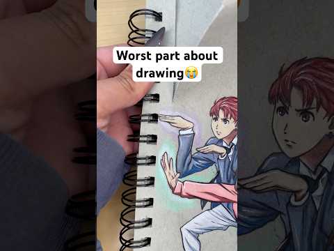 This Is The Worst Part About Drawing #shorts #drawing