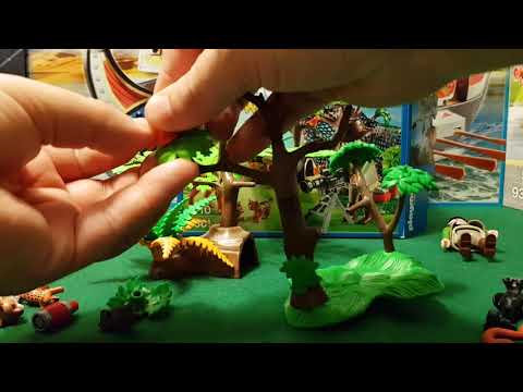 Unboxing Playmobil Wild Life. Familia de Lince con Fotógrafo del National Geographic. 5561.