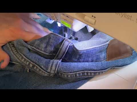 Patching a Hole in Jeans