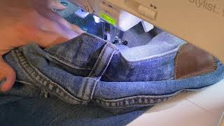 Patching a Hole in Jeans