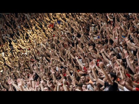 BUTASPORT SPECIJAL: Navijanje navijača Crvene zvezde na meču protiv Partizana (18.06.2023)