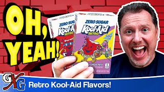 Kool-Aid: Purplesaurus Rex & Rock-A-Dile Red! - A Retro Drink Mix Taste Test!