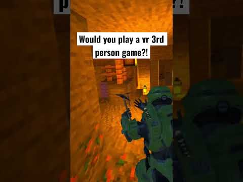 BEST MINECRAFT MOD IN VR?! #bonelab #minecraft #gameplay #quest2