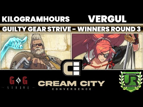 Cream City Convergence 2024 WINNERS ROUND 3 - KilogramHours (Goldlewis) vs Vergul (Baiken) - GGST