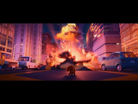 La météorite s'écrase dans AventureVille - Super Patrouille le Film