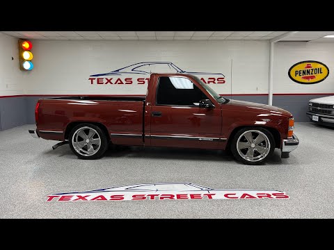 1998 Chevrolet C1500, OBS, Low Mile, lowered, 20” US Mags, Nittos, SOLD