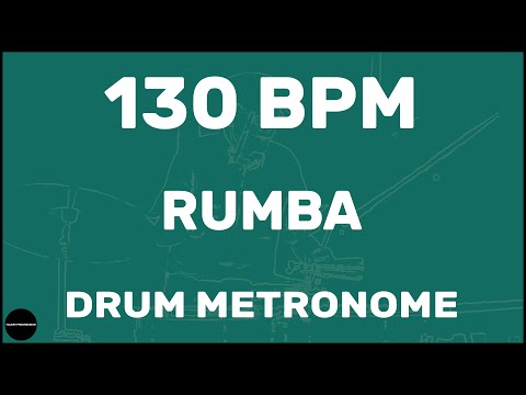 Rumba | Drum Metronome Loop | 130 BPM