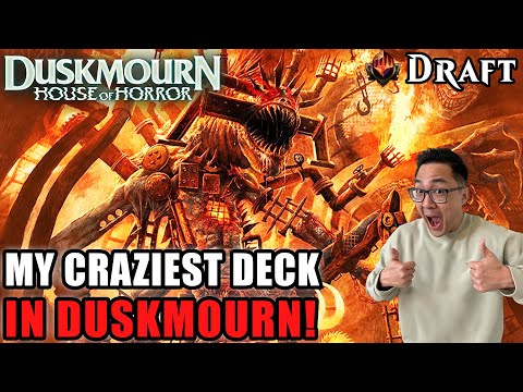 This Deck Was Pure Insanity. Do Not Try This At Home! | Duskmourn Draft | MTG Arena