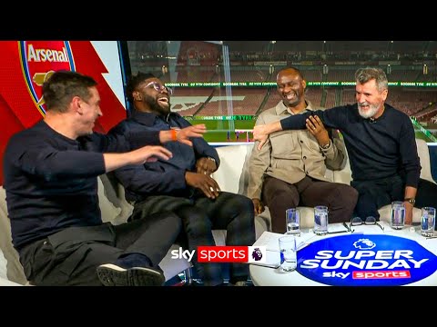 “Arsenal can’t panic” | Keane, Vieira, Neville & Richards discuss Arsenal after defeat to Man Utd