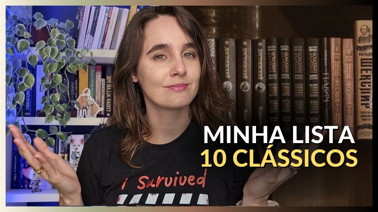 10 LIVROS CLÁSSICOS PARA INICIANTES - MINHA VEZ!