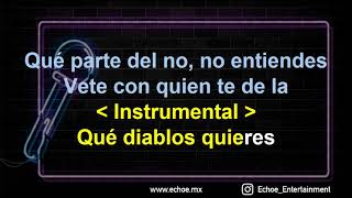 Moderatto - Llamada De Mi Ex (Versión Karaoke)