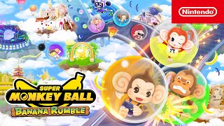 Nintendo Super Monkey Ball Banana Rumble – Un tráiler rodante anuncio