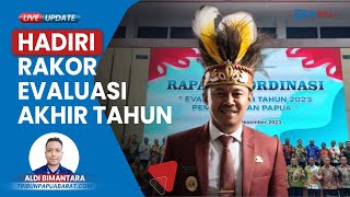 Bupati Fakfak Hadiri Rakor Evaluasi Akhir Tahun 2023 Pembangunan Papua: Penting Tingkatkan PAD