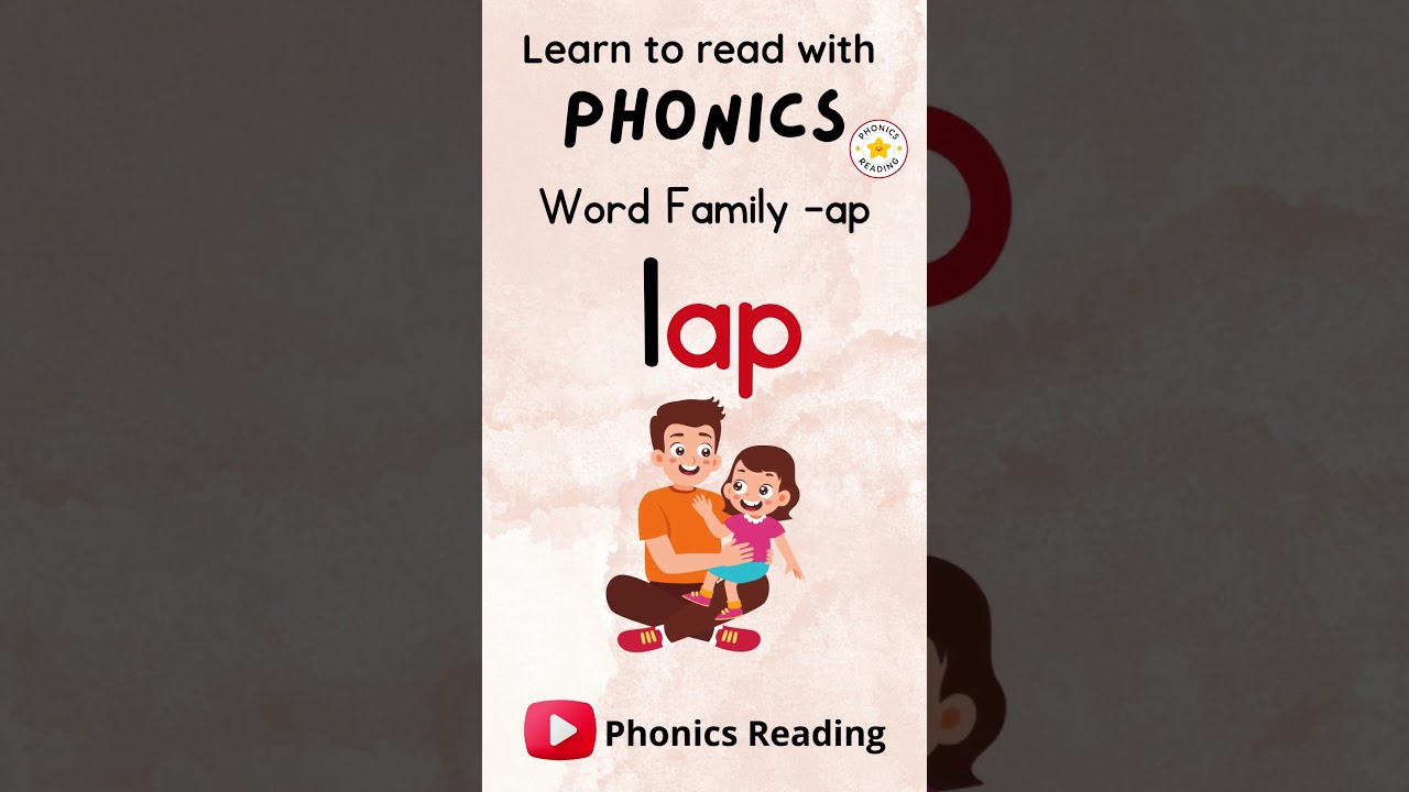Phonics Lesson Word Family ap #phonics #earlylearning #earlyyears