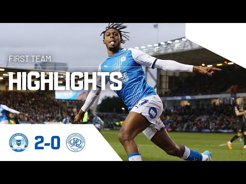 FC Peterborough United 2-0 FC QPR Queens Park Rang...