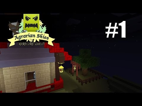 Minecraft: Agrarian Skies - Episode 1 - Silkworm Hunt