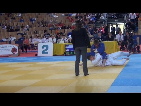 Cadet European Judo Cup Berlin 2015 Fight for Bronze +90 kg Kamalov (RUS) - Kaitov (RUS)