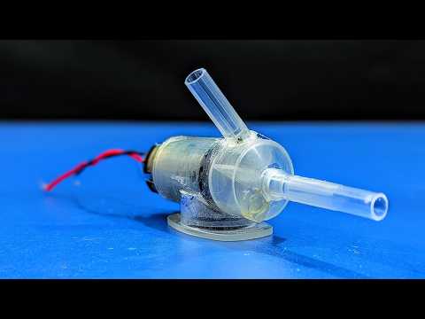 How to Make a Powerful Water mini Pump | Easy Science Project