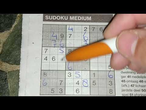 Take a break with this Medium Sudoku puzzle (with a PDF file) 09-17-2019
