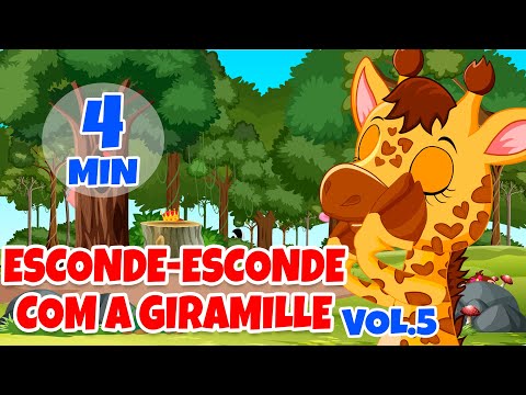 Esconde-Esconde com a Giramille Vol. 5 - Giramille 4 min | Desenho Animado Musical